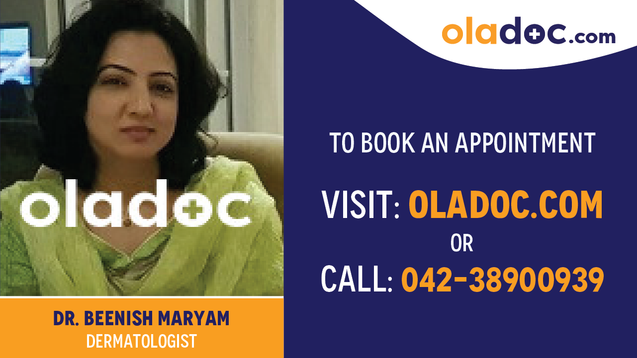 Book appointment with Dr.Beenish Maryam-best Dermatologist in Rawalpindi